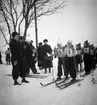 Skolskidtävling i Karlstad 1941.