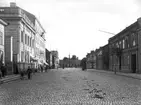 Järnvägsgatan mot stationen ca år 1905.