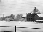 Karlstads bryggeri och del av Biskopsgården på ett foto taget runt förra sekelskiftet.