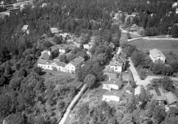 Flygvy över Molkom, Karlstad kommun.
Molkom, folkhögskolan.