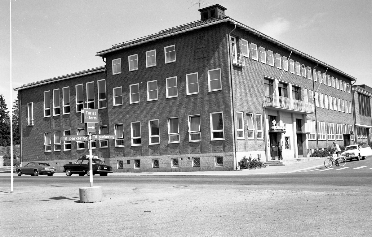 Bildserie tagen i västra Värmland med gränstrakter i juli 1971.