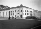 Läroverkets gymnastiksal år 1933.