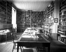 Stiftsbiblioteket i Gamla Gymnasiet på en bild från den 4 maj 1923.