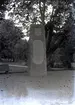 Minnestenen över Kalmar regemente, rest i Stadsparken i Kalmar 1923 dår regementet firade 300 år.