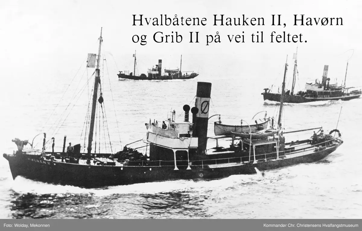 Modell av fartøy "Ørnen", hvalbåt