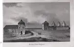 Kalmar stadsmur från 1564.