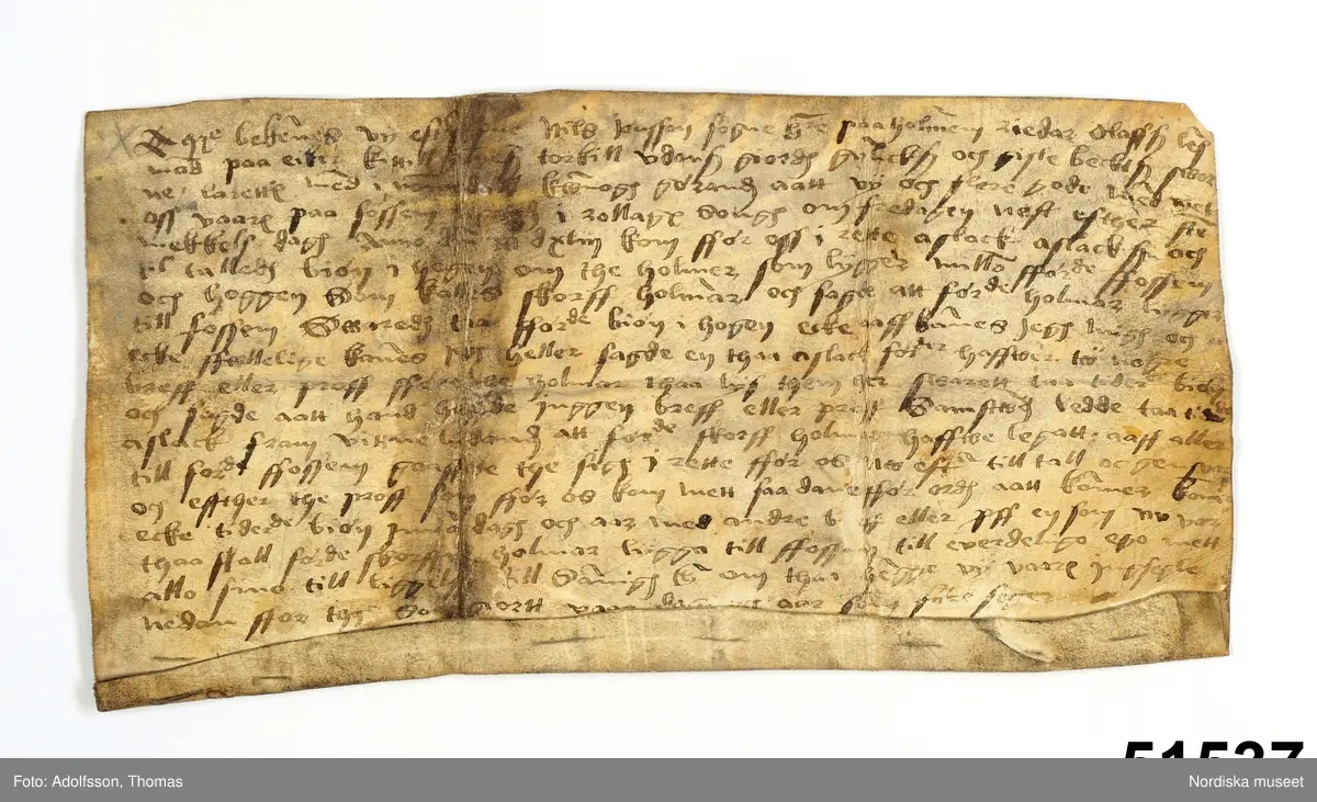 Pergamentsbrev