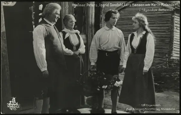 Hjalmar Peters, Ingrid Sandahl, Lars Hanson och Karin Moland