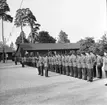 Fallskärmsjägarskolan i Karlsborg 1950-tal.