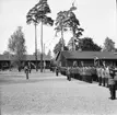 Fallskärmsjägarskolan i Karlsborg 1950-tal.