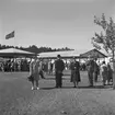 Nöjesavdelning på Folkparken. Gävleutställningen 1946