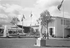 Gävleutställningen 1946. Statyer.