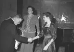 Grand Central Hotell, Gävle. Högtidsdag med medaljutdelning och middag. Den 15 november 1949