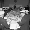 Studentjubileum för avgångsstudenter 1915 på Grand Centralhotell Gävle. 19 maj 1945.