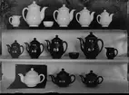 Te- och kaffekannor.