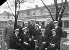 1906 års studenter firar 20-års jubileum på CH, i Trädgården