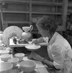 Porslinsfabriken interiör. 10 september 1948.
