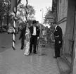 Ahlgrens Tekniska Fabrik AB, 70 årsjubileum.  Middag och medaljutdelning på Central Hotellet. 8 juni 1956.