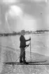 Skidåkning. Tidsomfånget är 1900 - 1940