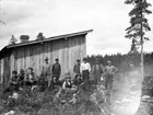 Skogsbruk. Tidsomfånget är 1900 - 1940