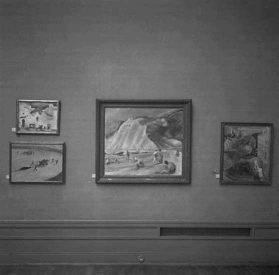 SM utställning, Georg Lagerstedt. 1946.