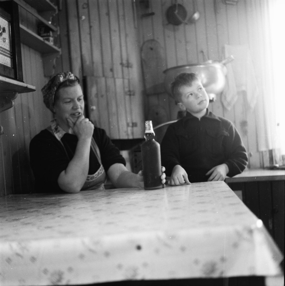 Vardens arkiv. "Besøk på fjellgård mellom Rauland og Rjukan" 07.01.1954