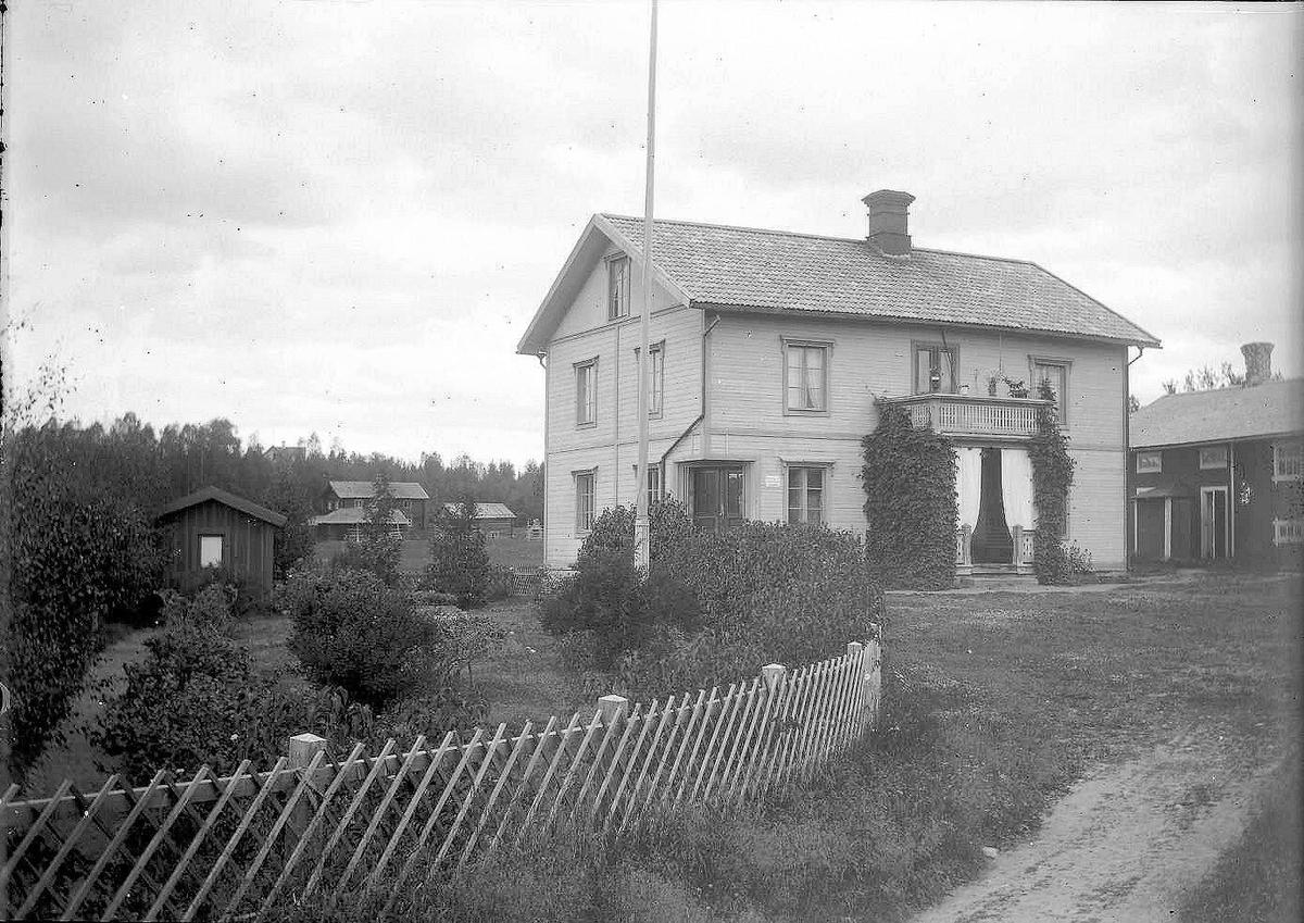 Erik Renströms hus. Bilden ingår i Limasamlingen.