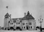 Gefle Brandstation.

Gustav Arvid Asplund, verkmästare på Gefle Porslinsfabrik på
1910-talet. Förmodligen var han även anställd hos föregångaren, Gefle Kakelfabrik.
Bilderna har han själv identifierat, bildtexterna är också hans egna.