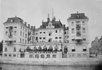 Gefle, Grand Hotell.

Gustav Arvid Asplund, verkmästare på Gefle Porslinsfabrik 1910-talet
Förmodligen var han även anställd på föregångaren, Gefle kakelfabrik
Bilderna har han själ identifierat, bildtexterna är också hans egna.