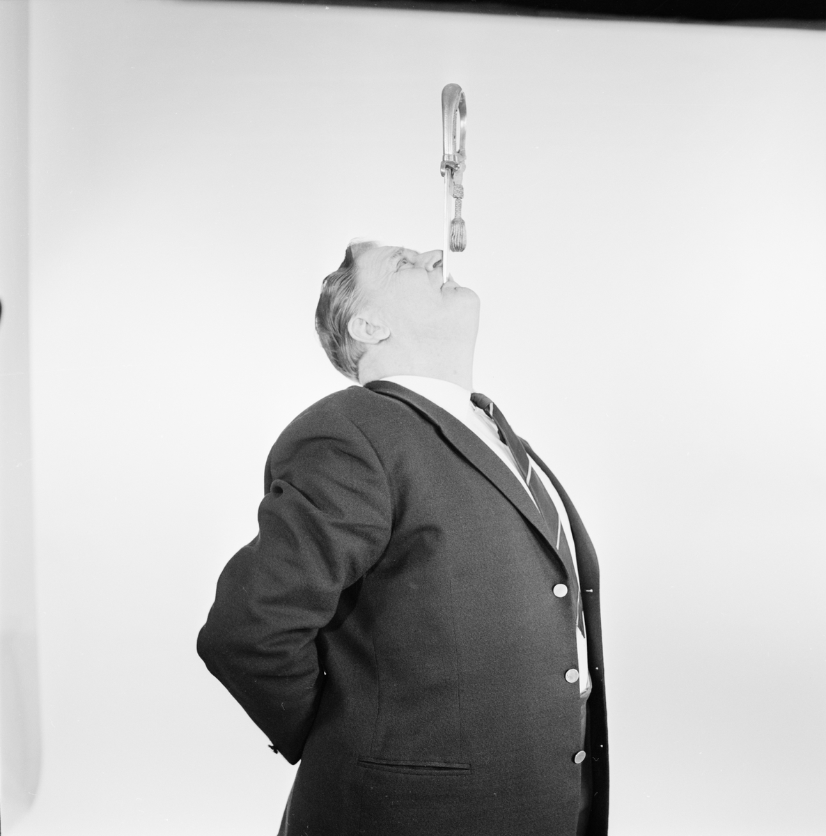 Svärdslukare Wickman, Uppsala, april 1963