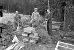 Sigfrid Forsberg, Per Hedberg och Georg Hoffsten.