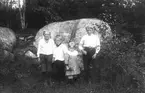 Flugsågen vid Gustavsfors (Olle Svenssons småsyskon). Foto 6-19 sept 1915.