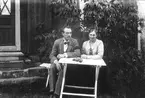 Erhard och Astrid Nilsson. Foto från 1921.