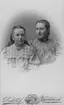 Naima och Ruth Leuwgren, 12 och 14 år 1895.