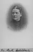 Fru Matilda Sehlberg.