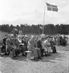 Gävlemässan, utställning på Sätraåsen, Travbanan. 24 juni 1950.