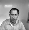 Edmund Pettersson Rederi AB. Legitimationsfotografi. Augusti 1950.