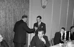 Gävleborgs Läns Sparbank jubileum på hotell Baltic, April 1951.