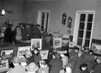 Konstauktion på gamla auktionshallen. 16 november 1951. Auktionshallen, Södra Kungsgatan 17