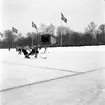 Bandymatch Forsbacka - Edsbyn. 3 februari 1952.