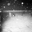 Ishockeymatch, final. GGIK - Södertälje. 31 januari 1952.