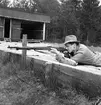 Korpskytte på Rödjningen. 25 maj 1952.