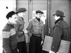 Inryckning av värnpliktiga vid I 14. 10 januari 1947.