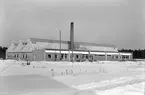 Älvkarleby, foto av syfabriken. Mars 1951.