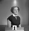 Telegrafverket legitimationskort. 15 augusti 1952.
Fotografi nr 1.