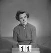 Telegrafverket legitimationskort. 15 augusti 1952.
Fotografi nr 11.