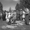 Hållnäs Lantbruksutställning. Uppland den 6 augusti 1949