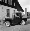 Kungliga Vattenfallsstyrelsen, inspektionsjeep. Augusti 1946