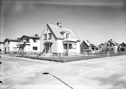 Galvaniserade staket från Gävle Galvan. Nynäs. Hörnet Norra 