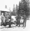 Officerarnas orienteringstävling. Februari 1939. Reportage för Gefle Posten